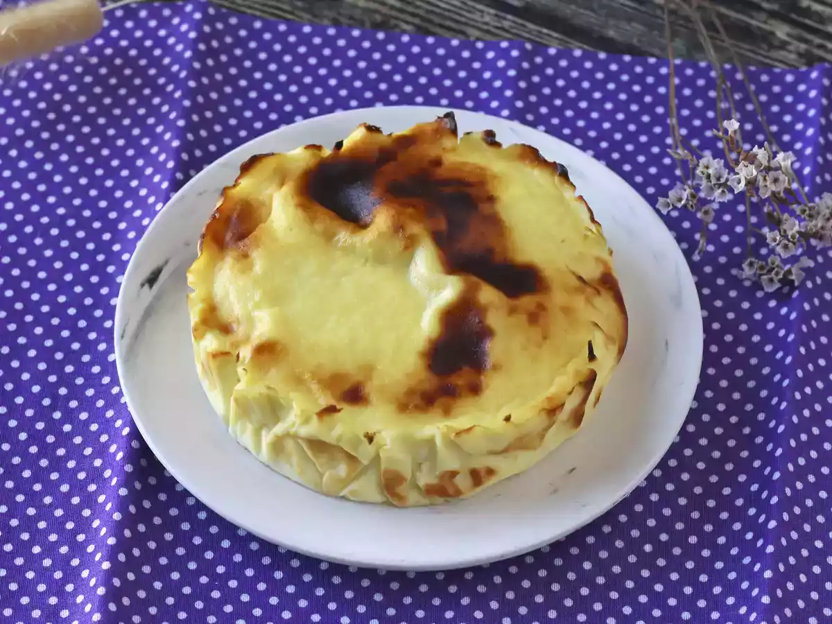 Gesunder Käsekuchen in der Heißluftfritteuse - foto 5