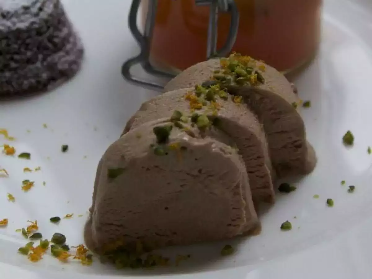 Gewürzorangen, Nougatparfait