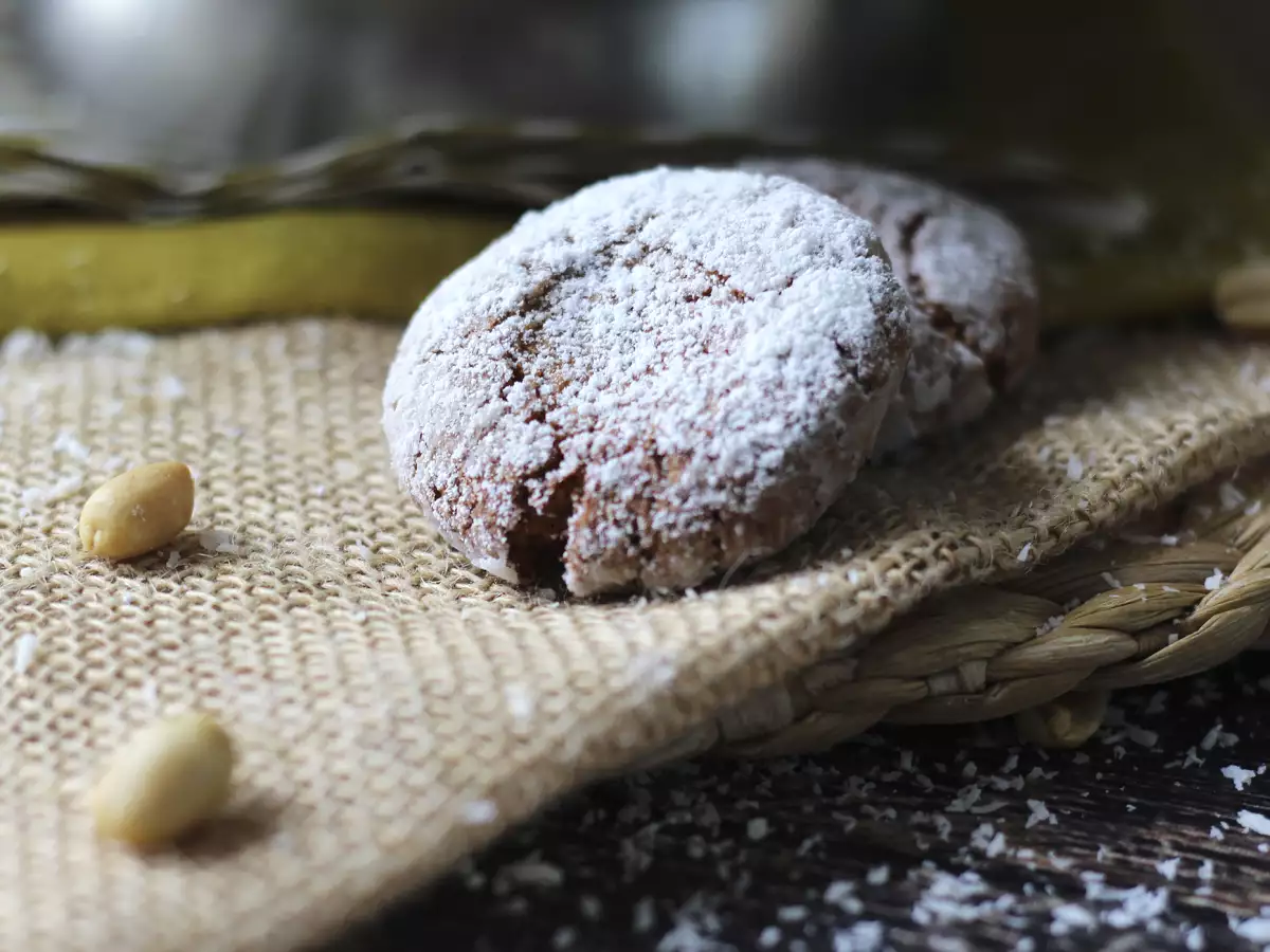 Ghriba-Kekse mit Mandeln und Kokos: ein Klassiker der marokkanischen Backkunst - foto 6
