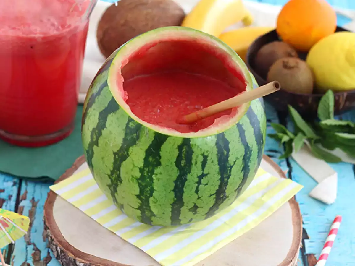 Gin-Wassermelonen-Cocktail