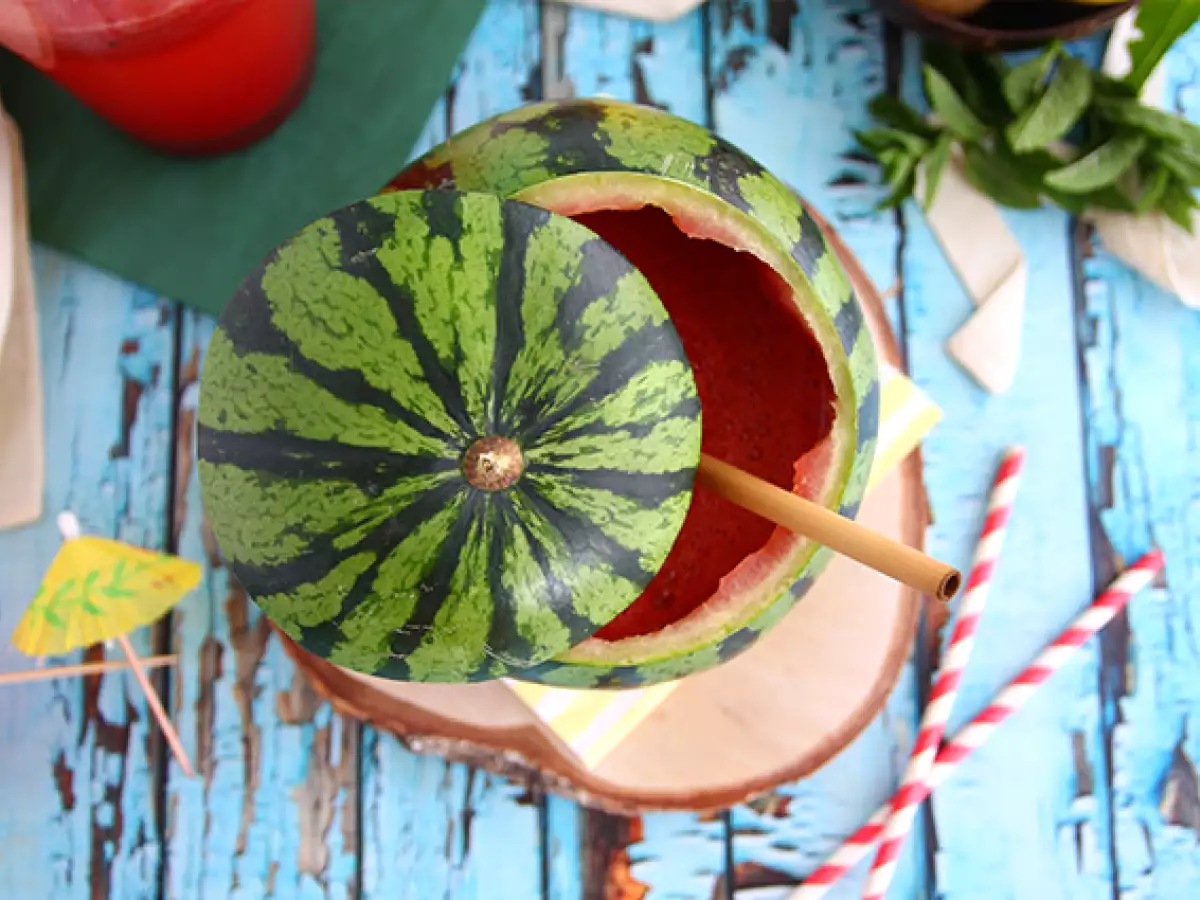 Gin-Wassermelonen-Cocktail - foto 2
