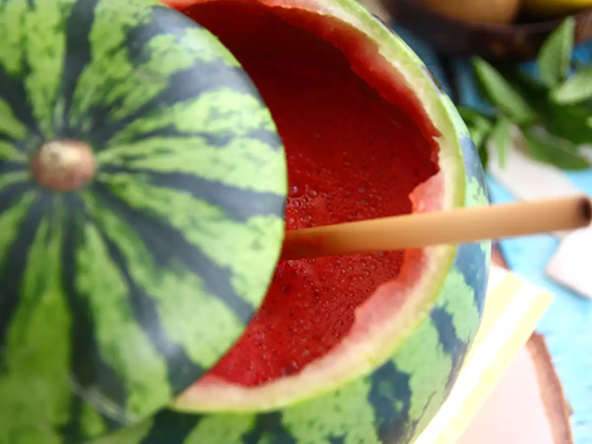 Gin-Wassermelonen-Cocktail - foto 4
