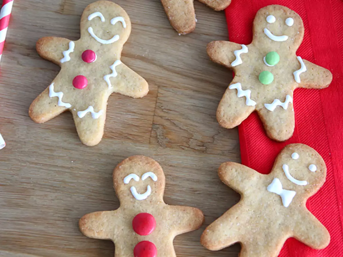 Gingerbread Men – knusprige Mürbeteig-Männchen - foto 2