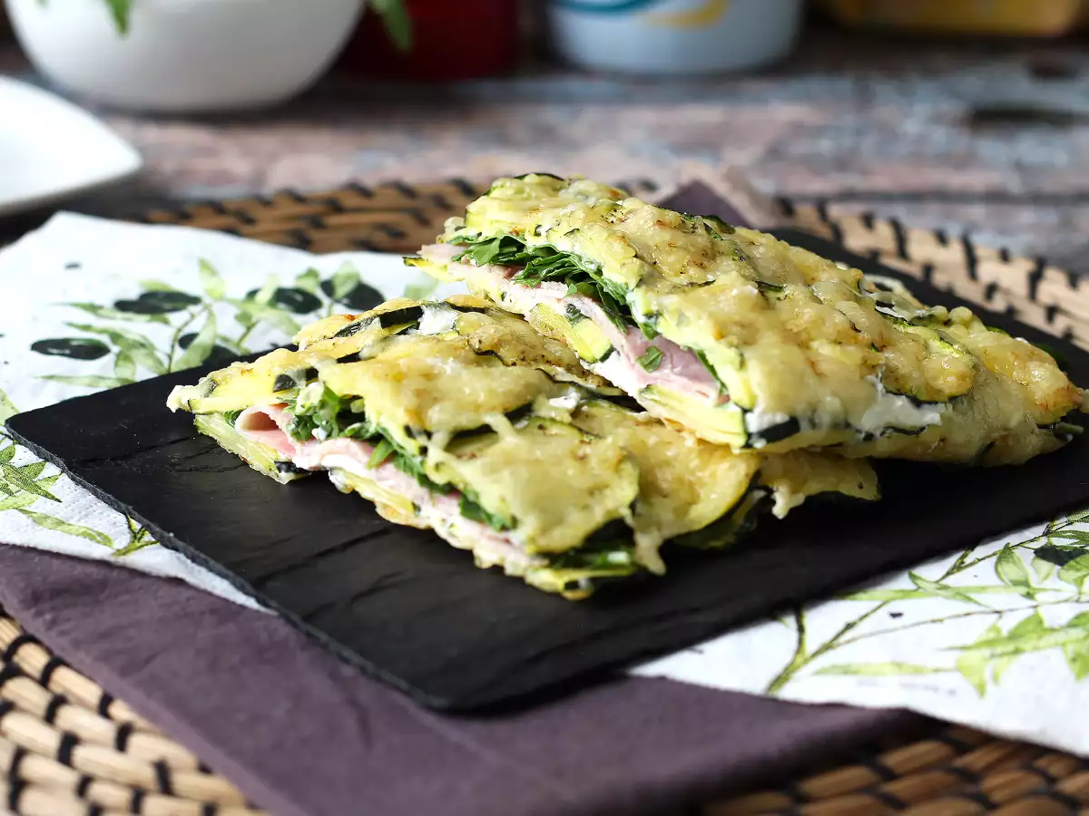 Glutenfreies Zucchini-Sandwich: in 20 Minuten fertig und voller Geschmack! - foto 4
