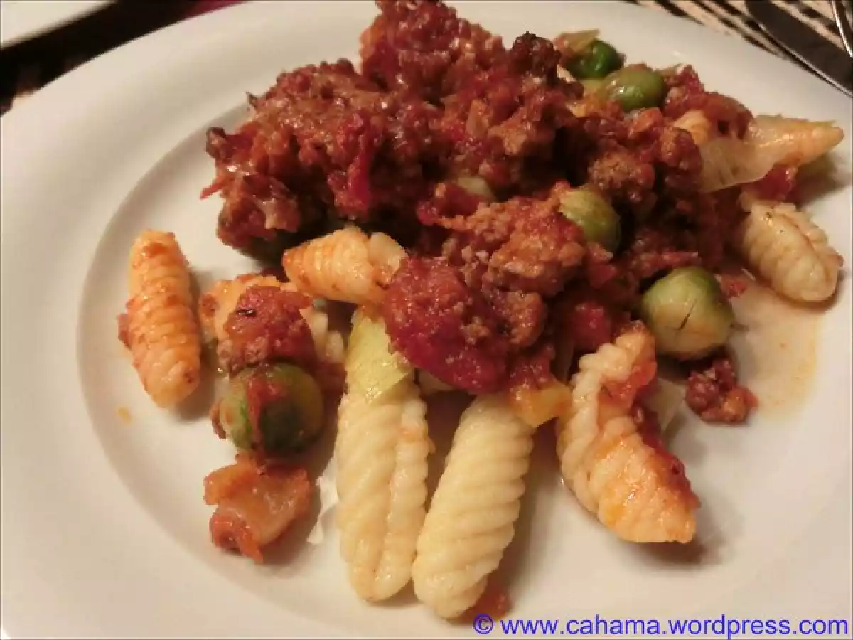 Gnocchi-Auflauf mit Rosenkohl und Lauch