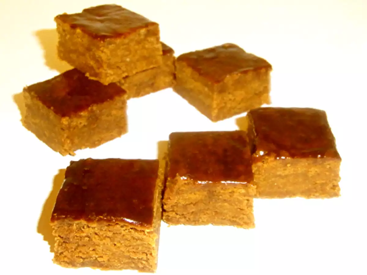 Goldsirup-Kichererbsen-Konfekt