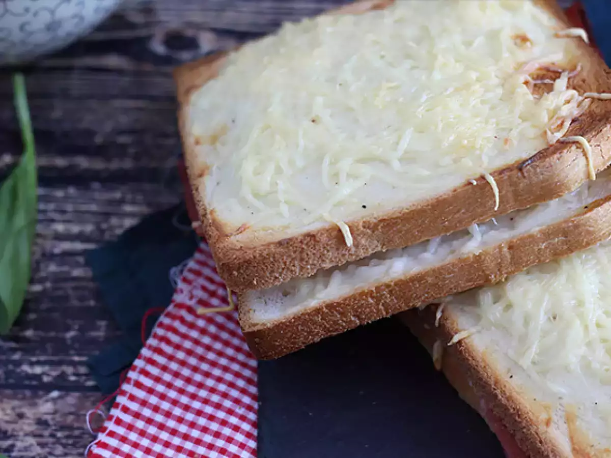 Gourmet-Croque-monsieur mit Bechamelsauce - foto 5
