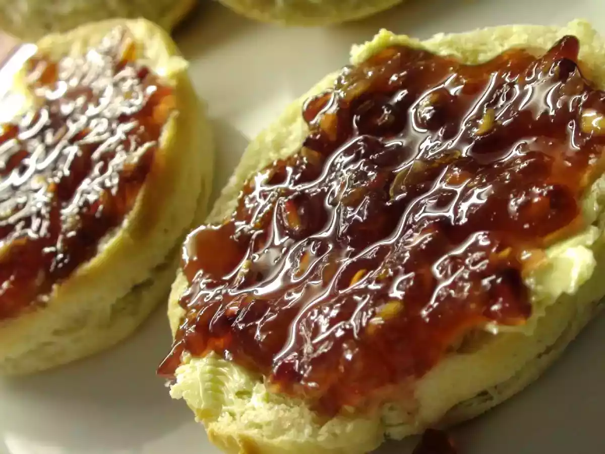 Granatapfel-Orangen-Gelee