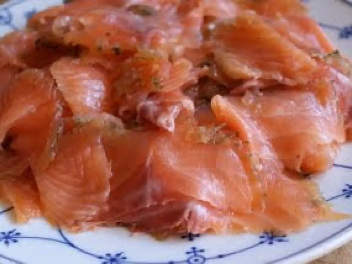 Gravad Lax Teil 3 - The finished product