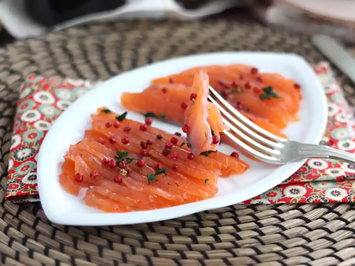 Gravlax, der marinierte Lachs nach schwedischer Art - foto 4