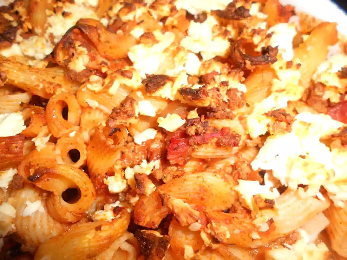 Griechischer Hack ~ Auflauf mit Feta