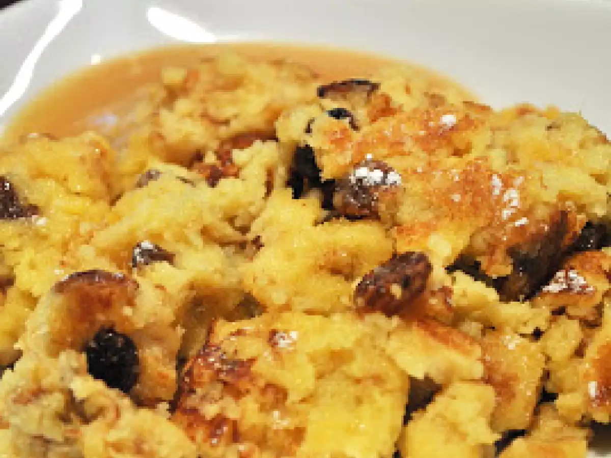 Grießschmarrn mit Rosinen