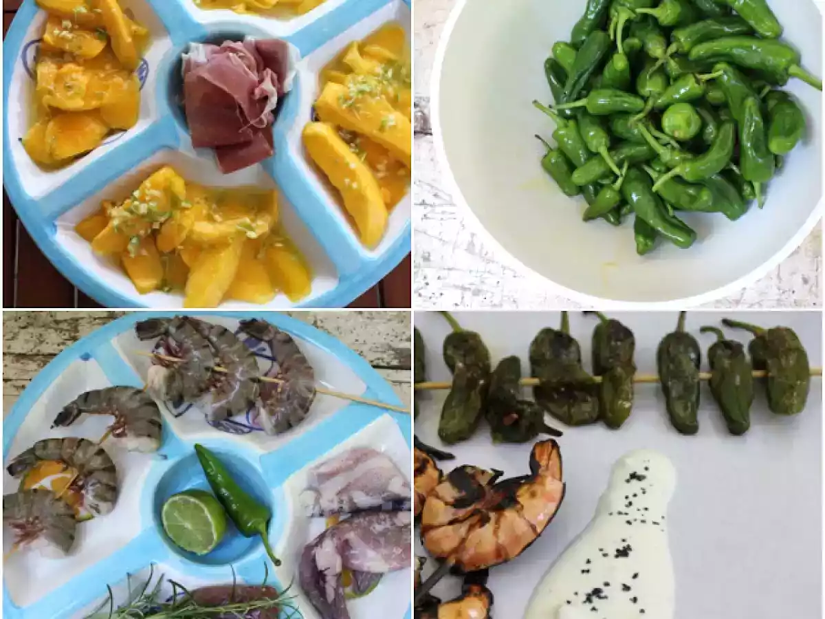 Grillen mal anders, verschiedene Meeresfrüchte und co.