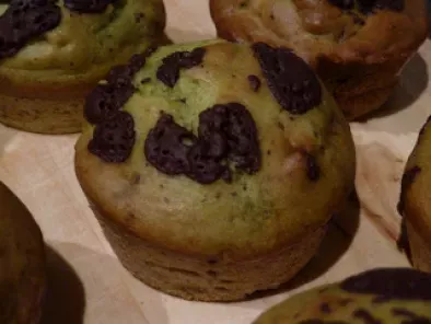 Grüne Avocado-Schoko-Muffins