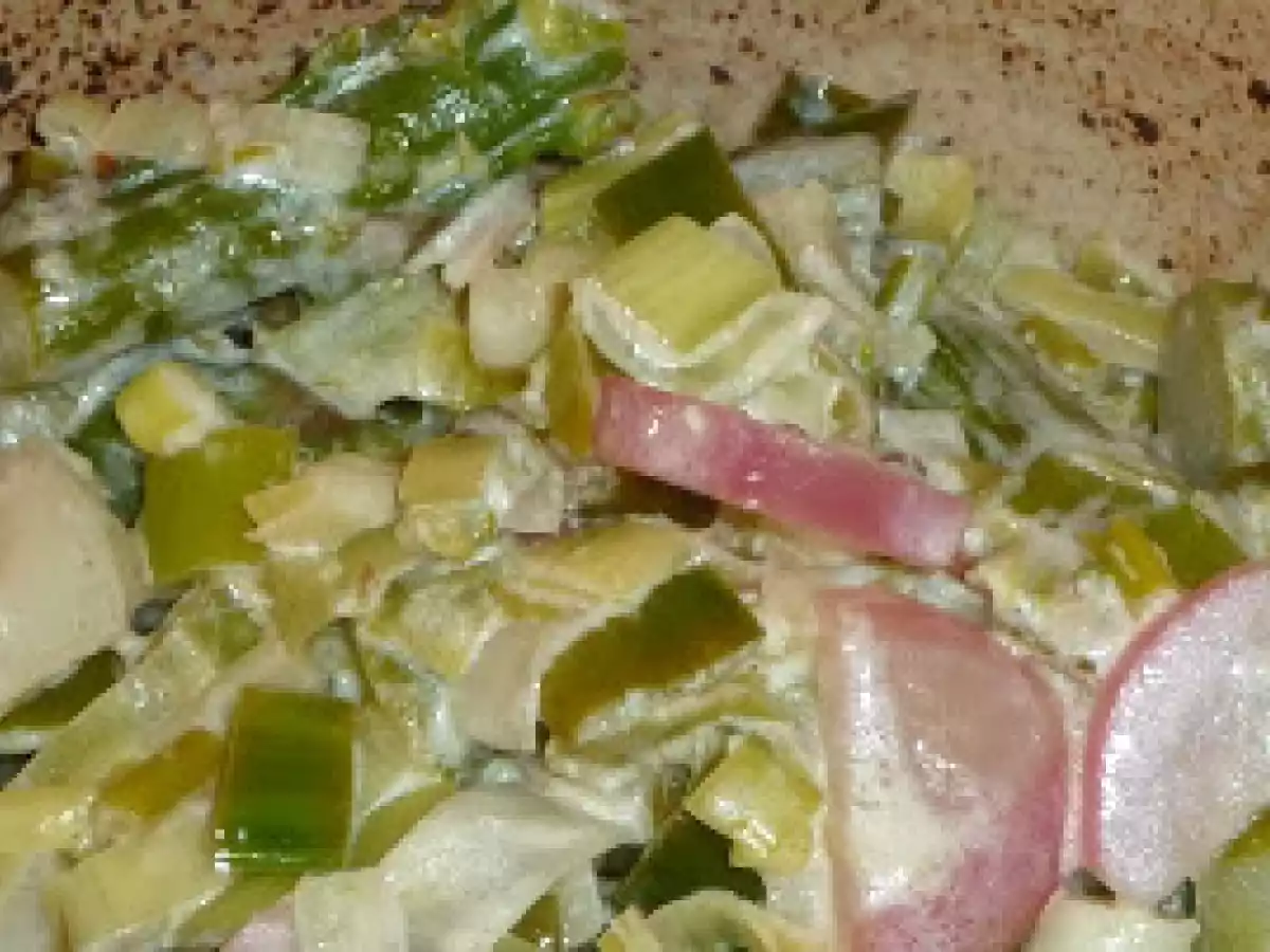 Grüner Spargel mit Nudeln