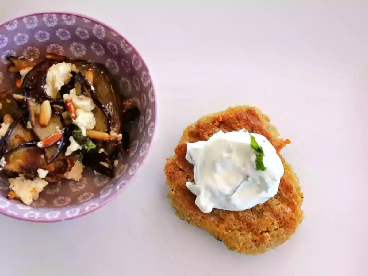 Grünkernfrikadelle, der vegetarische Hamburger