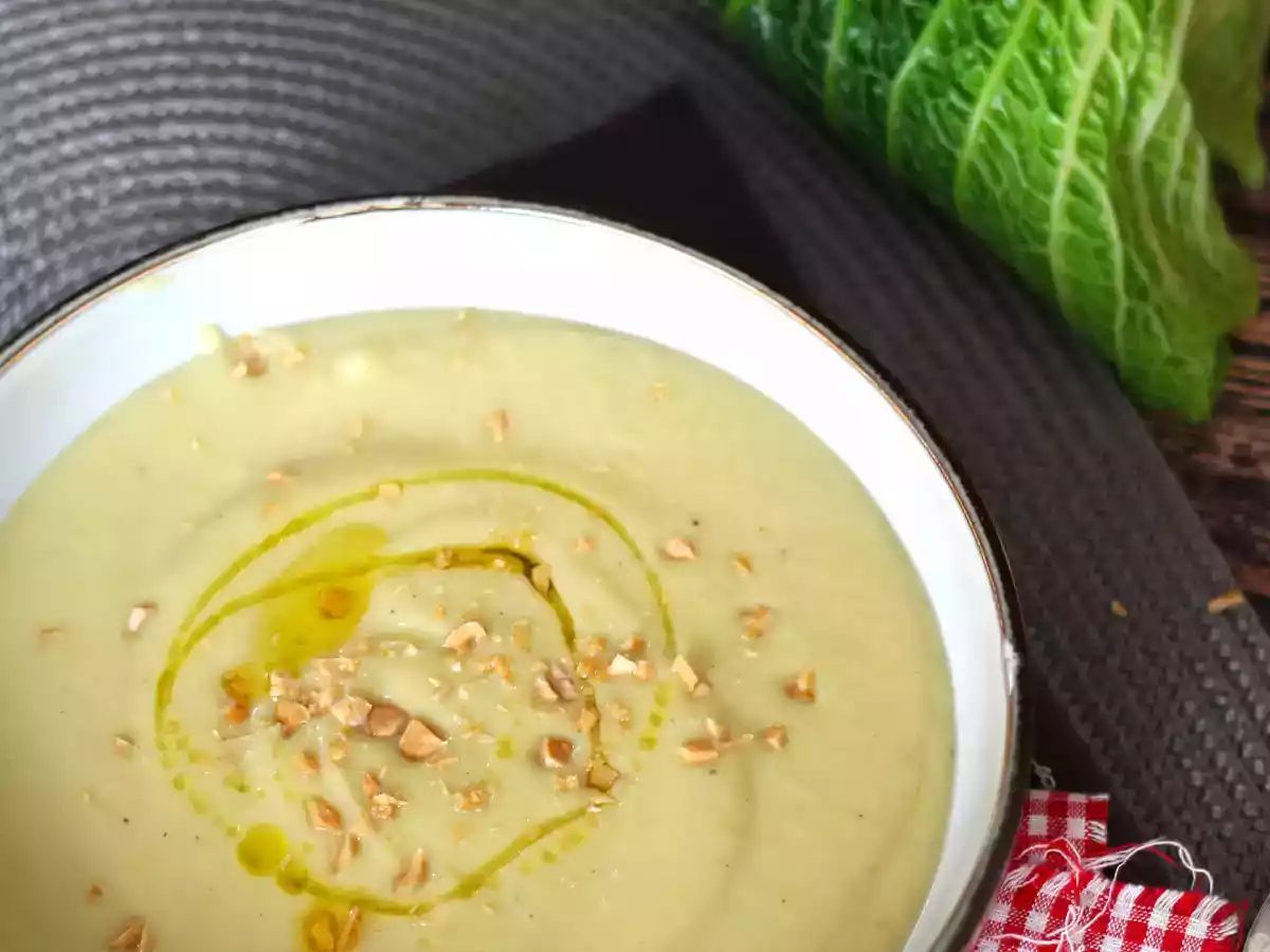 Grünkohl-Kartoffelcremesuppe im Schnellkochtopf - foto 2