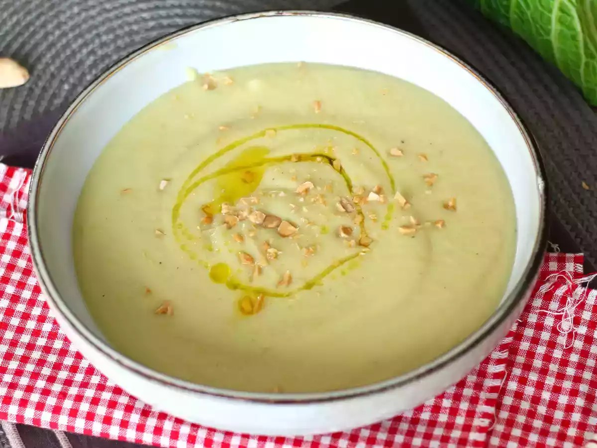 Grünkohl-Kartoffelcremesuppe im Schnellkochtopf - foto 4