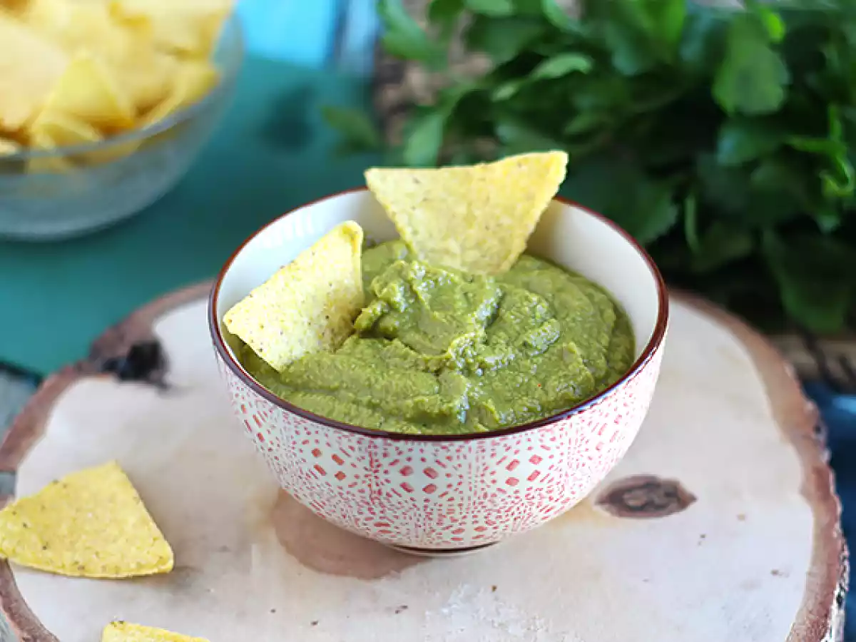 Guacamole aus Erbsen und Limetten - foto 2