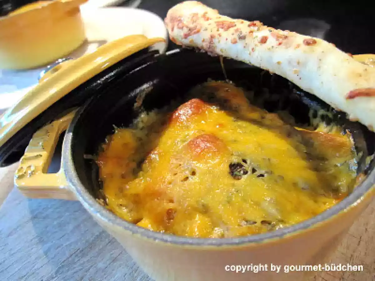 Habe Tomatenauflauf an Grissini serviert, boah hat das geschmeckt