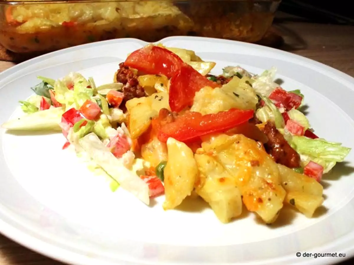 Hack Kartoffel Auflauf