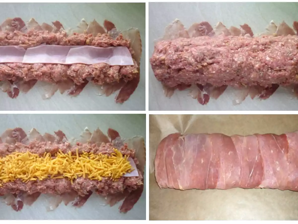 Hackbraten a la Cordon bleu