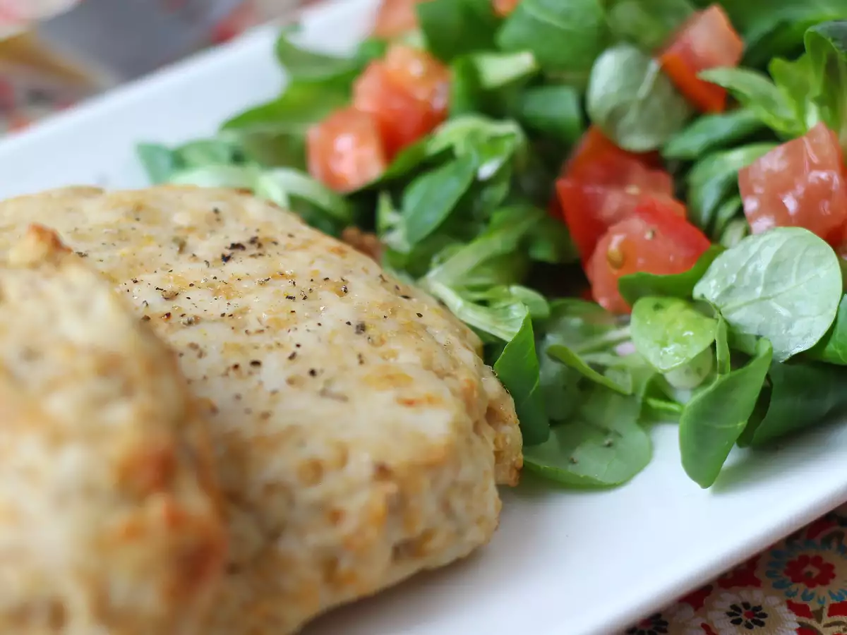Hähnchen-Patties aus dem Airfryer : saftig und einfach - foto 5
