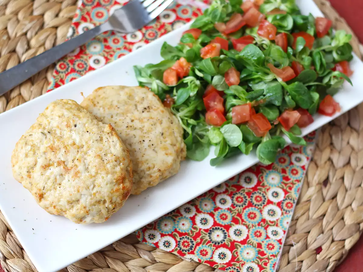 Hähnchen-Patties aus dem Airfryer : saftig und einfach - foto 6