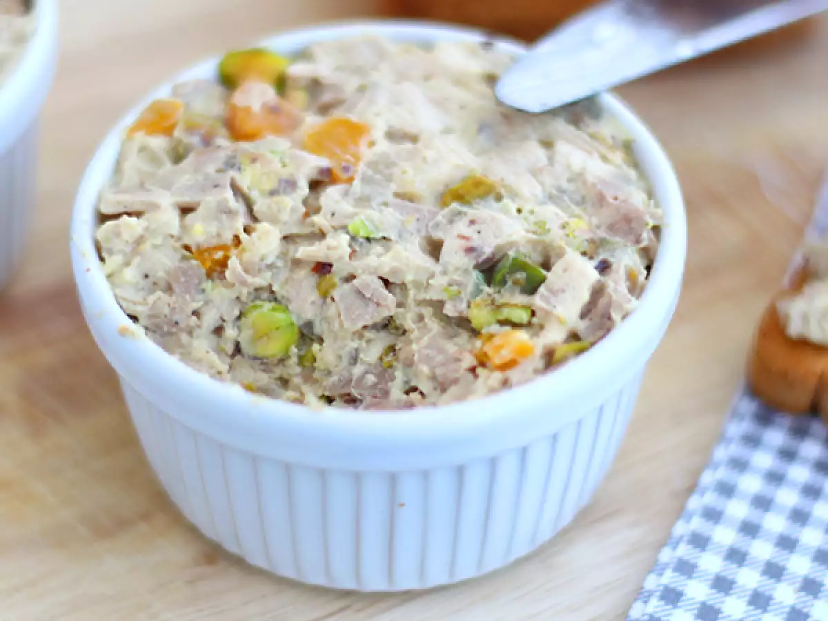 Hähnchen-Rillettes mit Senf und Pistazien - foto 3