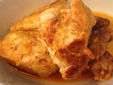 Hähnchenbrust mit Joghurt - Curry Marinade