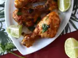 Hähnchenkeulen nach mexikanischer Art mit einer köstlichen Marinade, foto 1