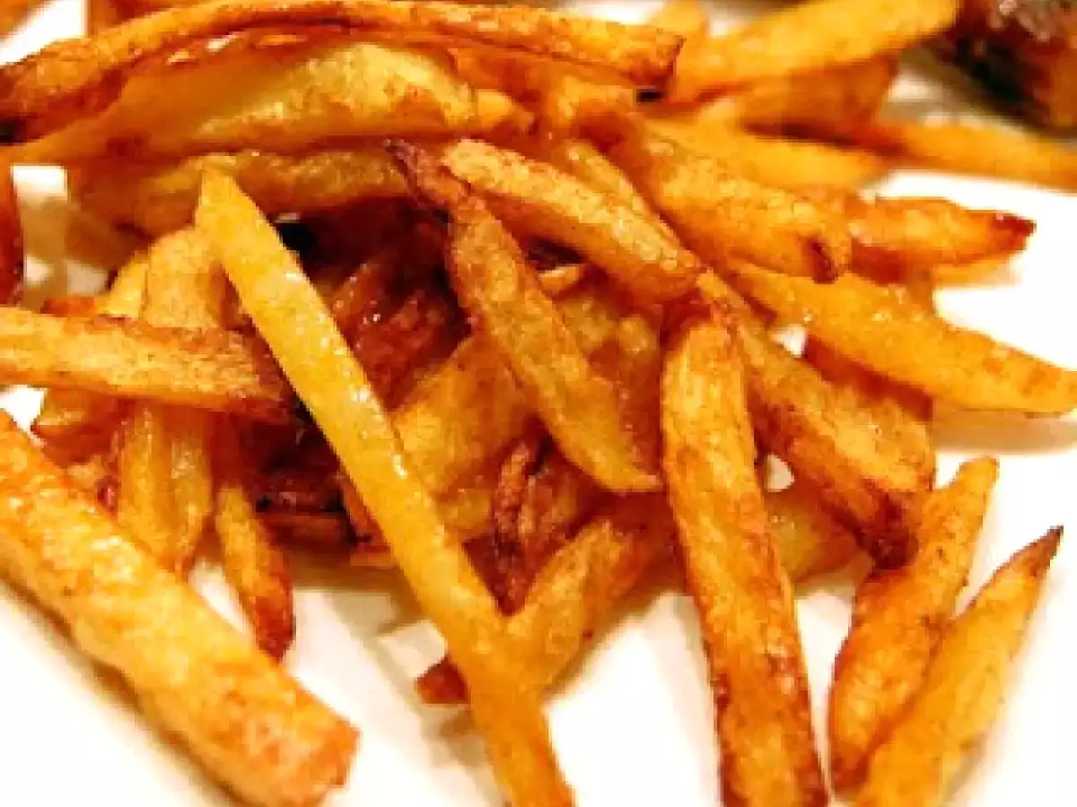 Hähnchenschenkel mit Pommes - foto 2