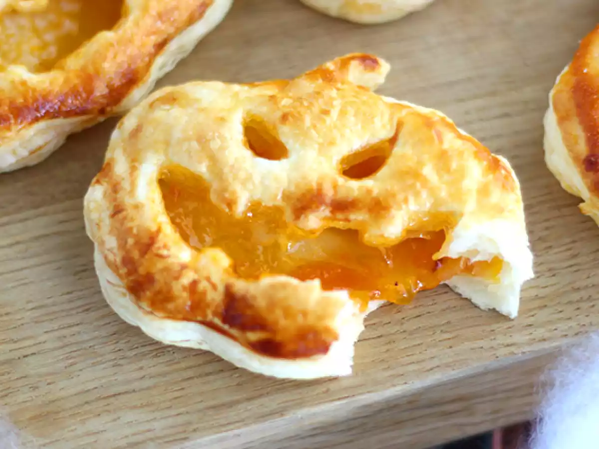 Halloween-Blätterteiggebäck - foto 3