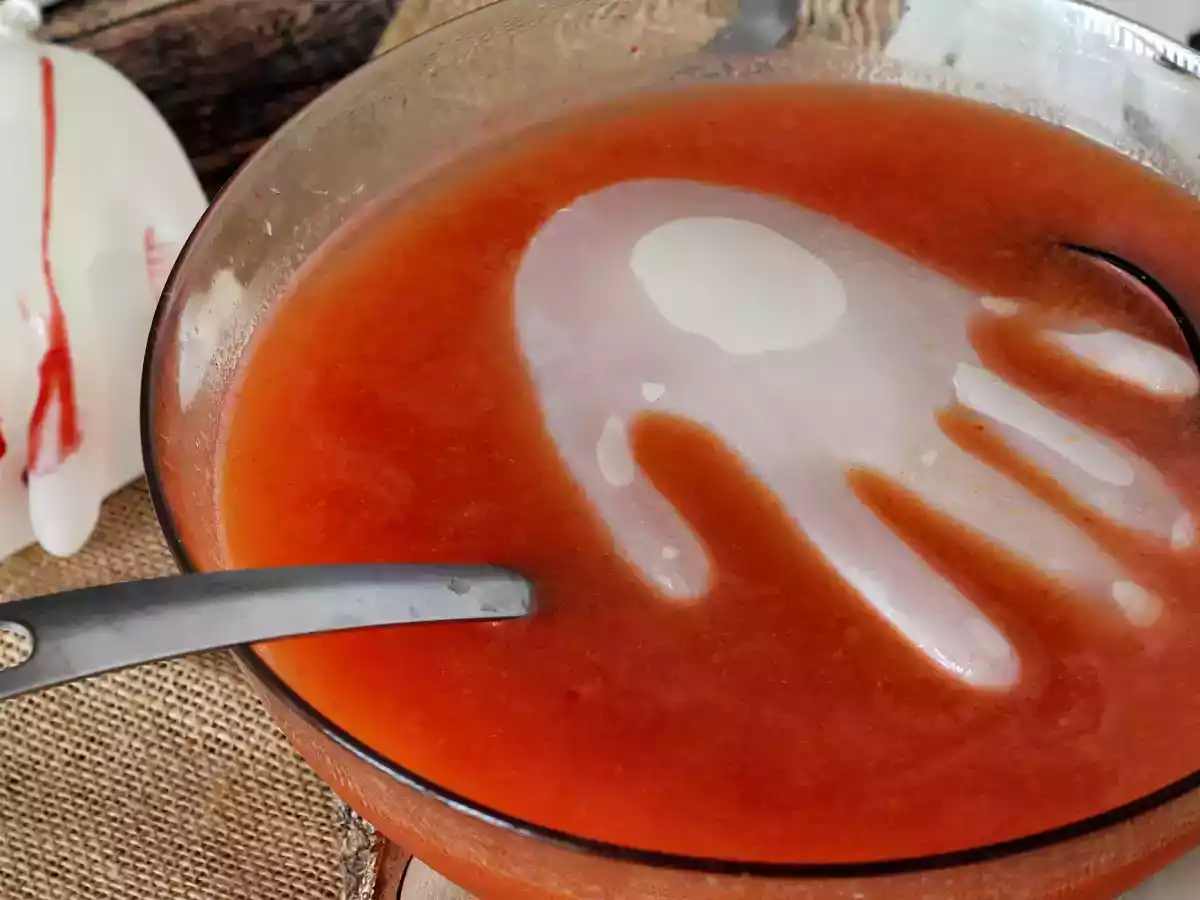 Halloween-Cocktail mit handgeformtem Eiswürfel - einfaches Tutorial! - foto 5