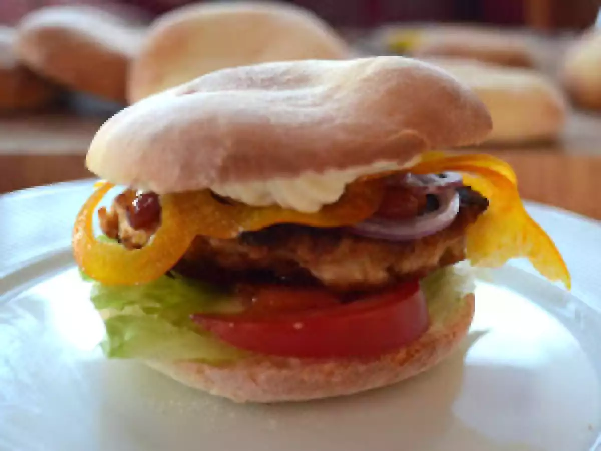 Hamburger - selbst gebaut