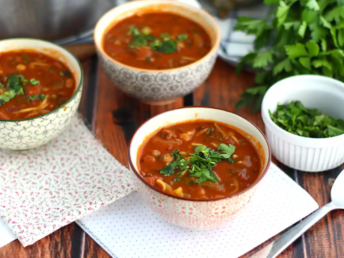 Harira-Suppe, einfach und duftend - foto 3