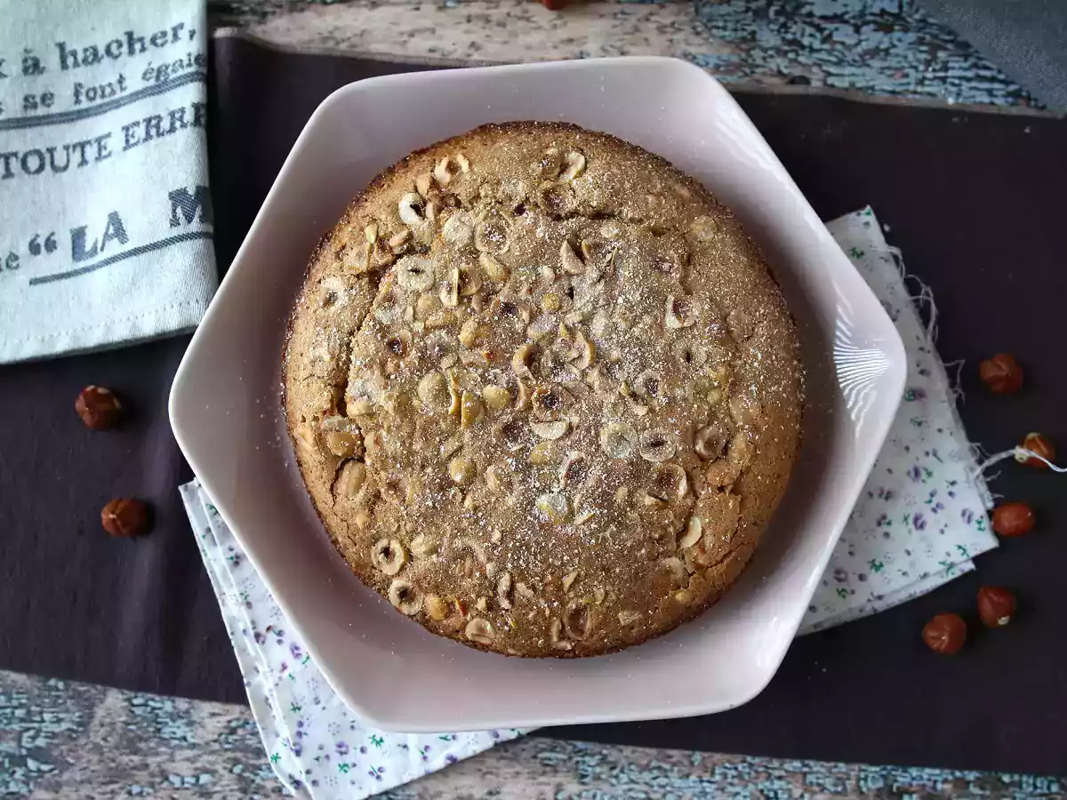 Haselnuss, der zartschmelzende und knusprige Haselnusskuchen mit 5 Zutaten! - foto 4