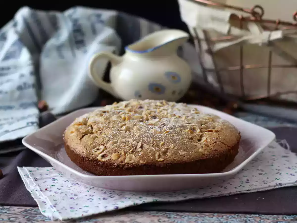 Haselnuss, der zartschmelzende und knusprige Haselnusskuchen mit 5 Zutaten! - foto 7