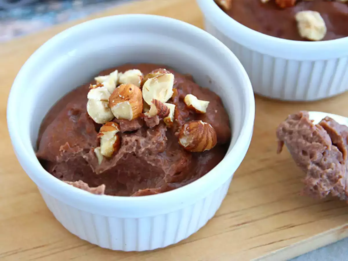 Haselnusscreme (veganes und glutenfreies Dessert) - foto 4