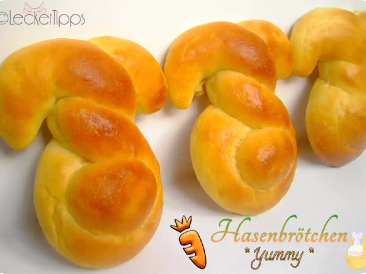 Hasenbrötchen zum Frühstück