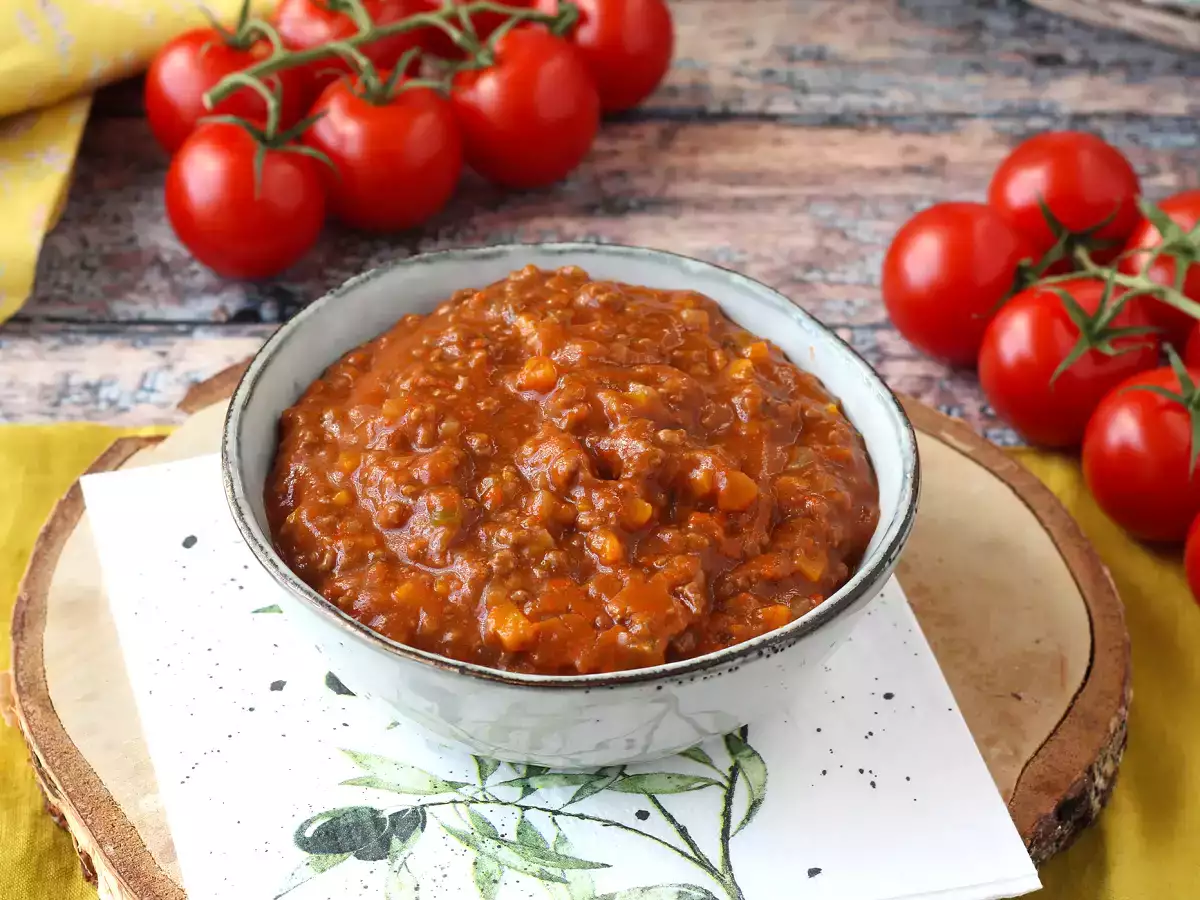 Hausgemachte Bolognesesauce - ragù alla bolognese - foto 4