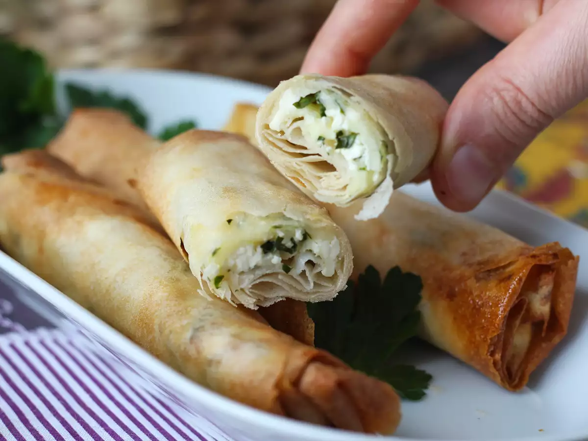 Hausgemachte libanesische Rikakats aus dem Airfryer - foto 3