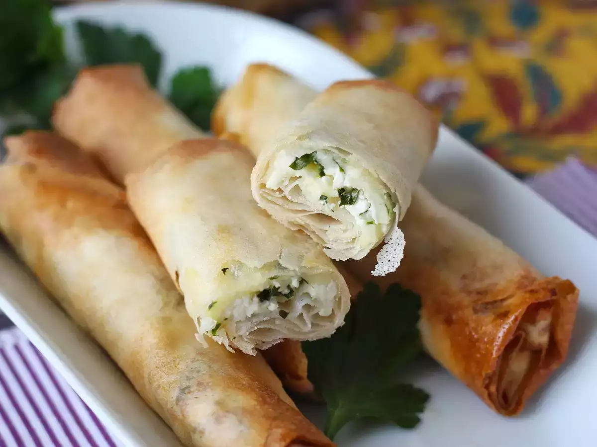 Hausgemachte libanesische Rikakats aus dem Airfryer - foto 5