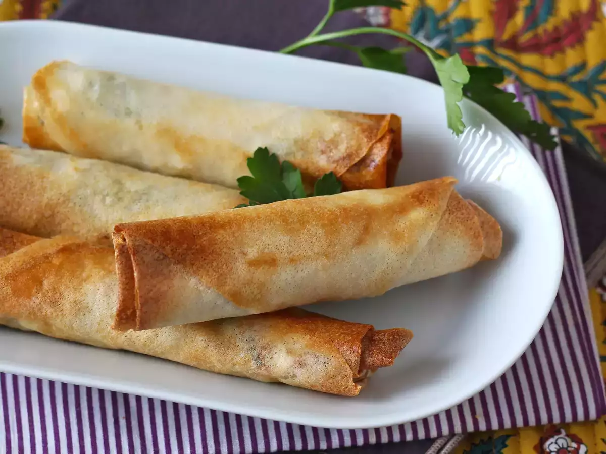 Hausgemachte libanesische Rikakats - im Air Fryer zubereitet - foto 2