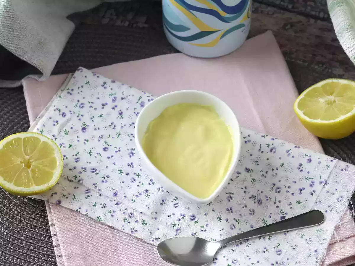Hausgemachte Mayonnaise mit Olivenöl - foto 2