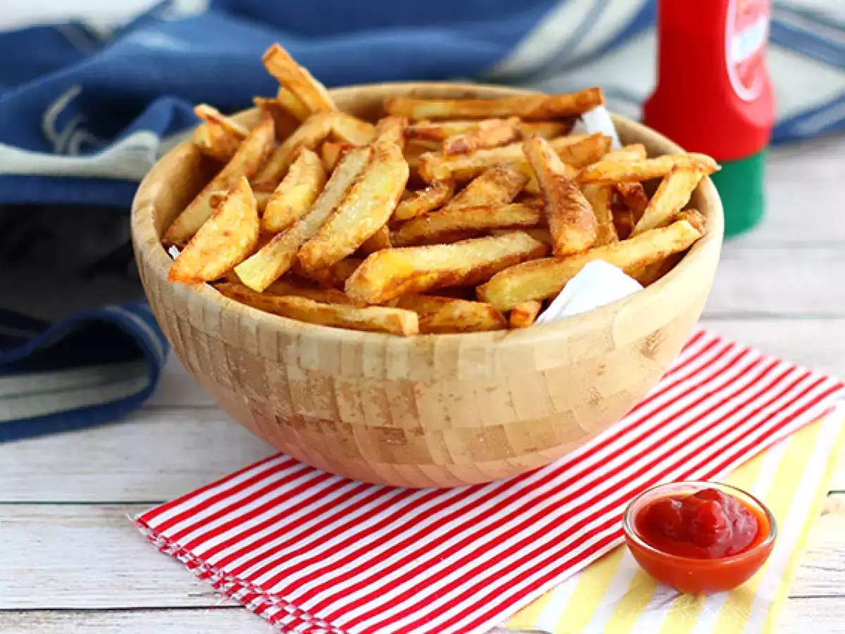 Hausgemachte Pommes frites