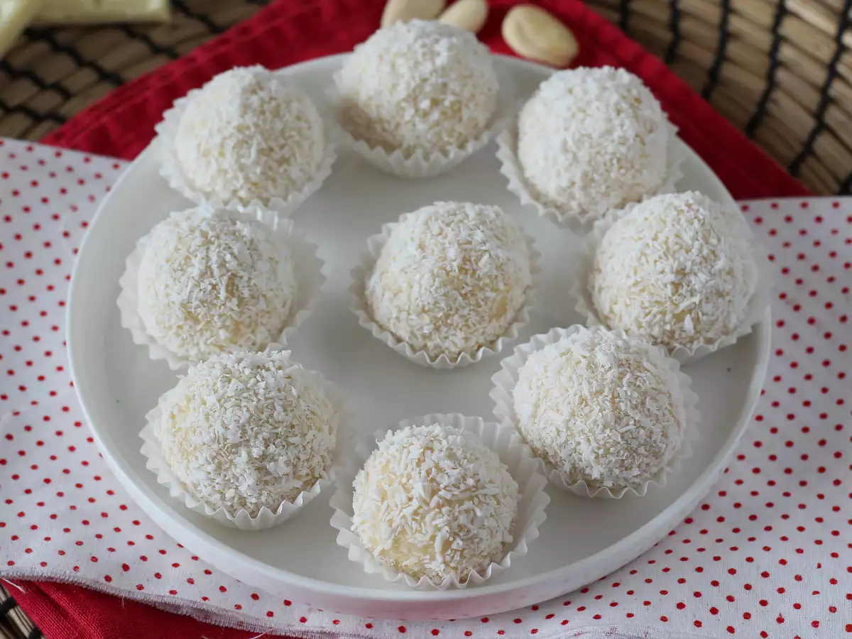 Hausgemachte Raffaello-Pralinen - foto 2