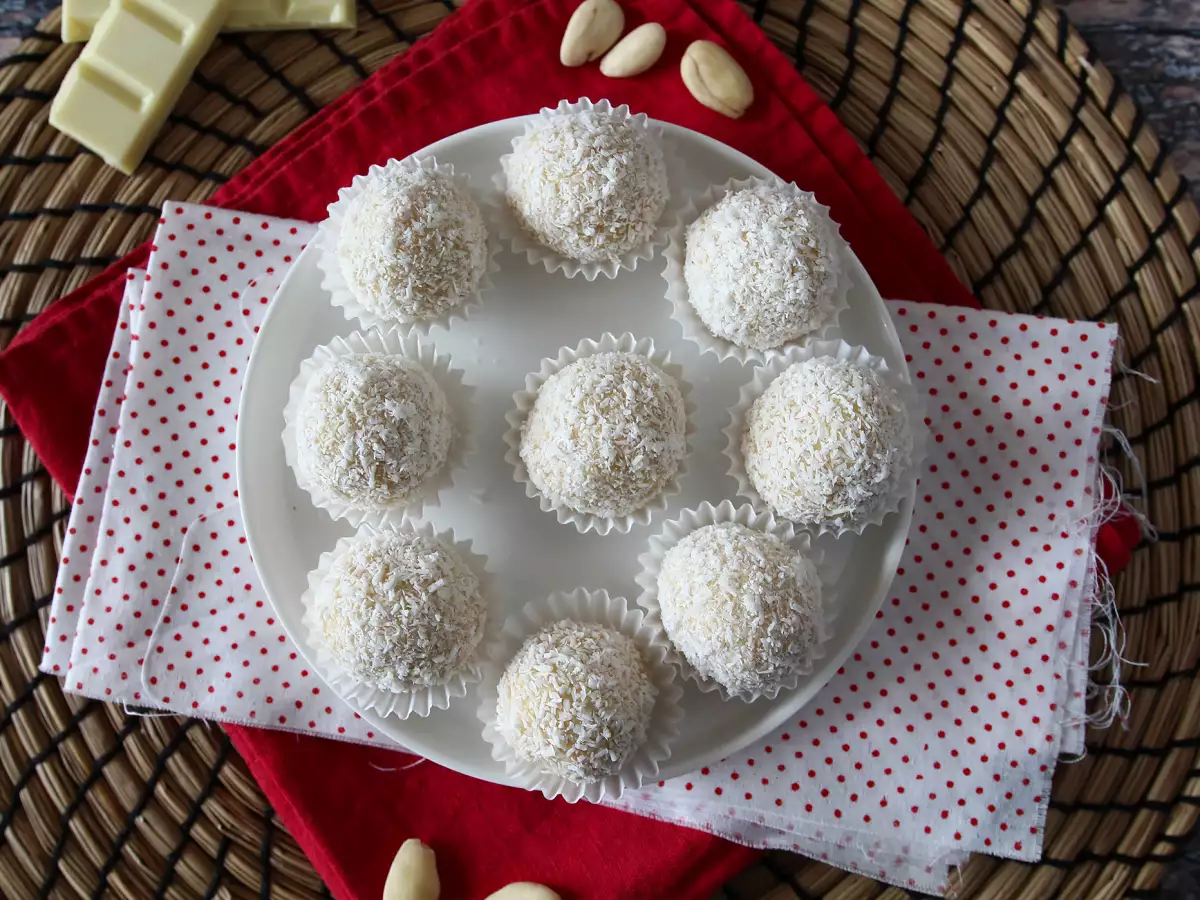 Hausgemachte Raffaello-Pralinen - foto 4