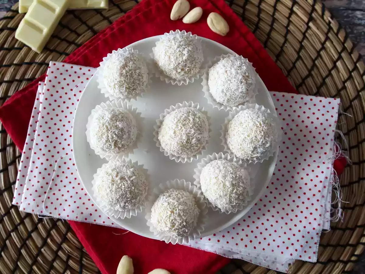 Hausgemachte Raffaello-Schokolade - foto 4