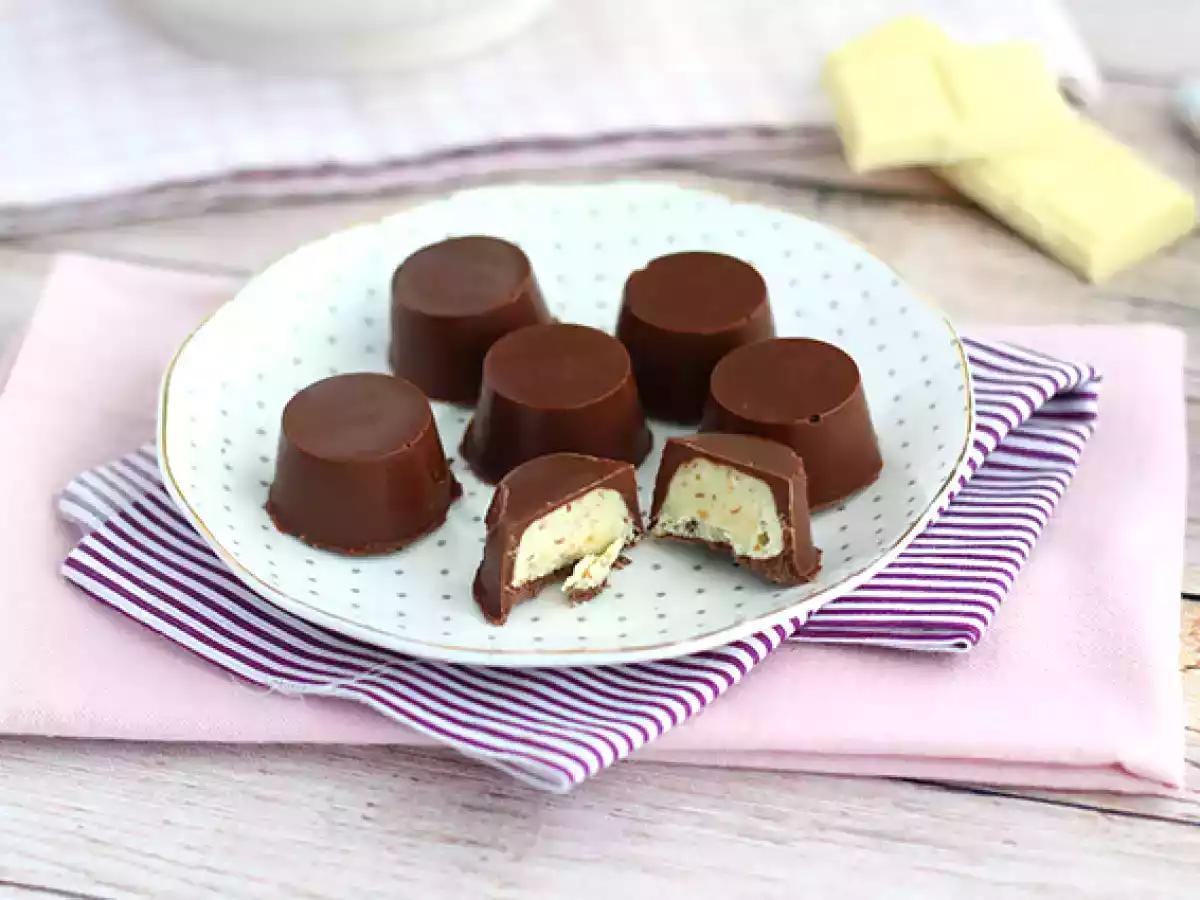 Hausgemachte Schokolade nach Art von Kinder Schoko-Bons - foto 2